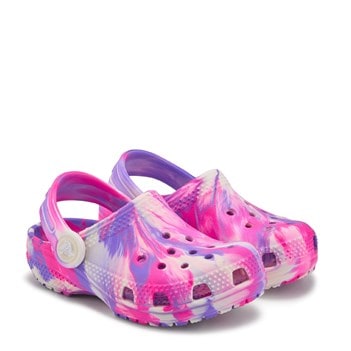 Kids' Marbled Glow in the Dark Classic Clog Toddler