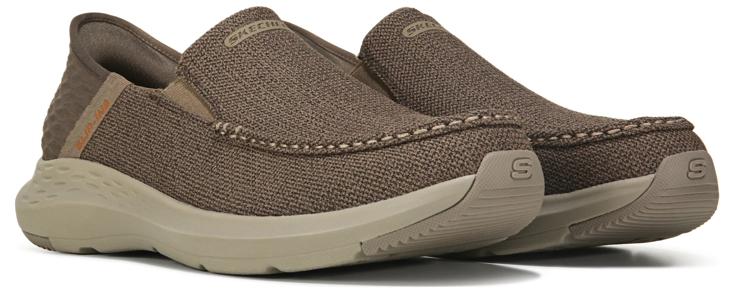 Skechers Men's Slip-ins Ralven Moc Toe Wide Slip On Famous Footwear ...