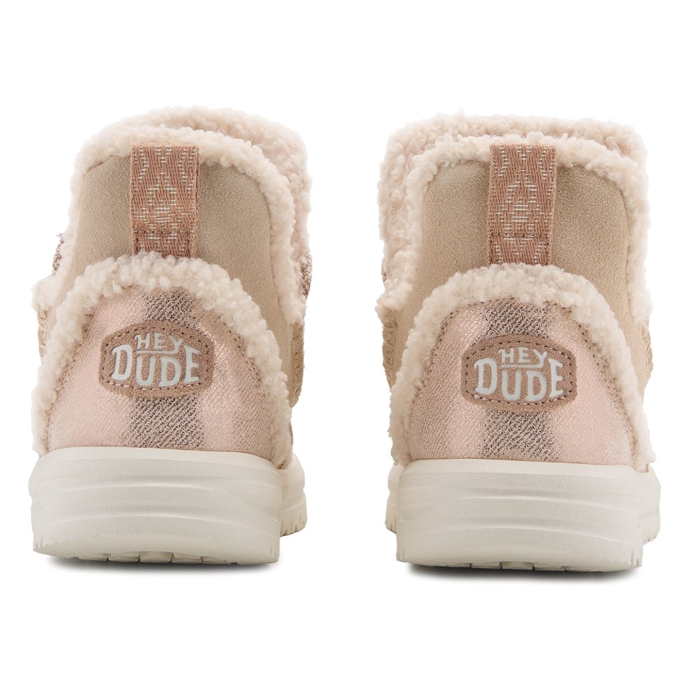 HEYDUDE Women's Camden Suede Cozy Boot Famous Footwear