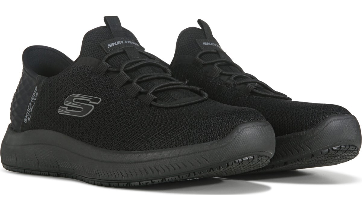 Skechers Work Men's Slip-ins Summits Wide Slip Resistant Sneaker