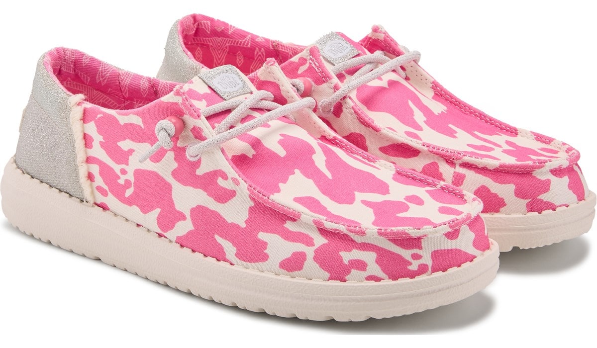 HEYDUDE Women's Wendy Animal Print Slip On Famous Footwear