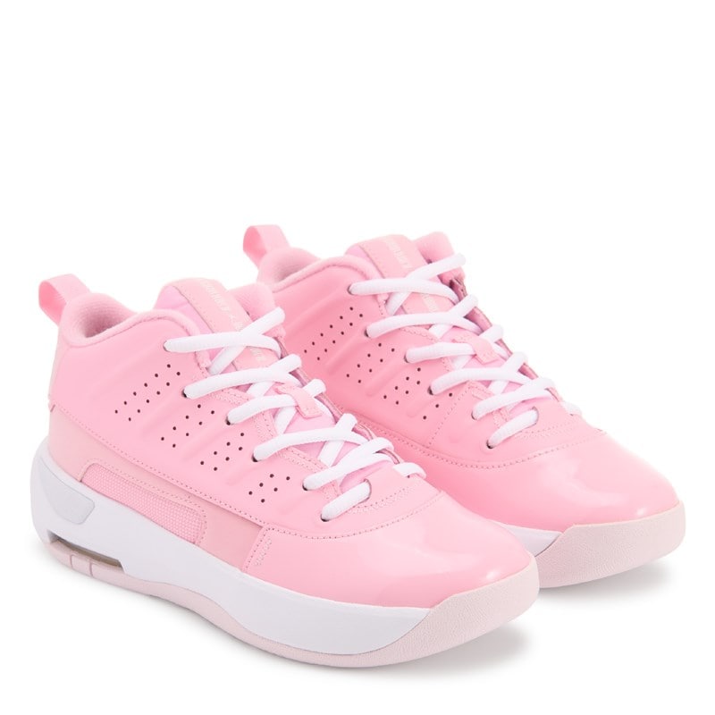 Jordan Kids' Max Aura 7 Mid Sneaker Big Kid Shoes (Pink) - Size 5.5 M