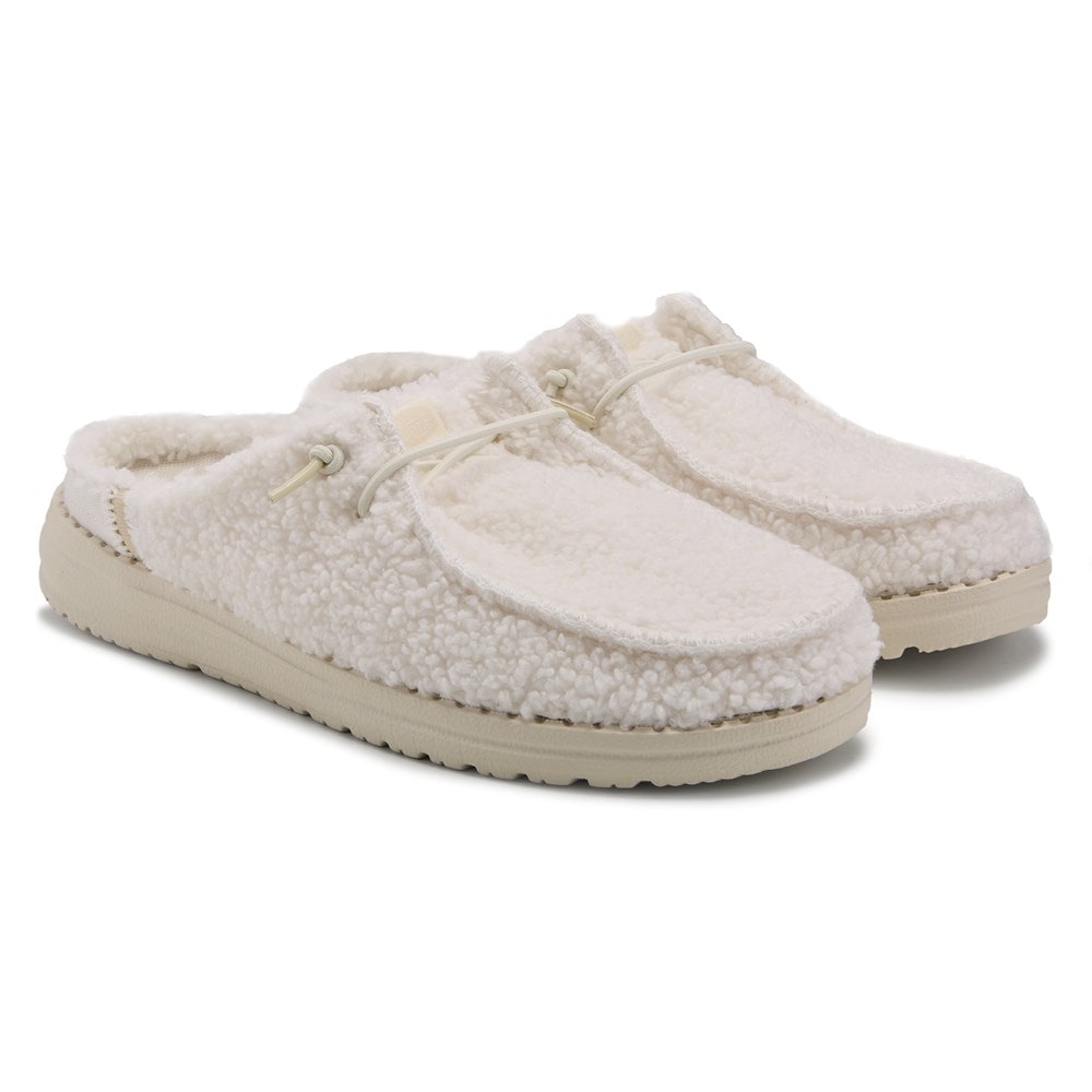 HEYDUDE Women's Wendy Slip Sherpa Famous Footwear