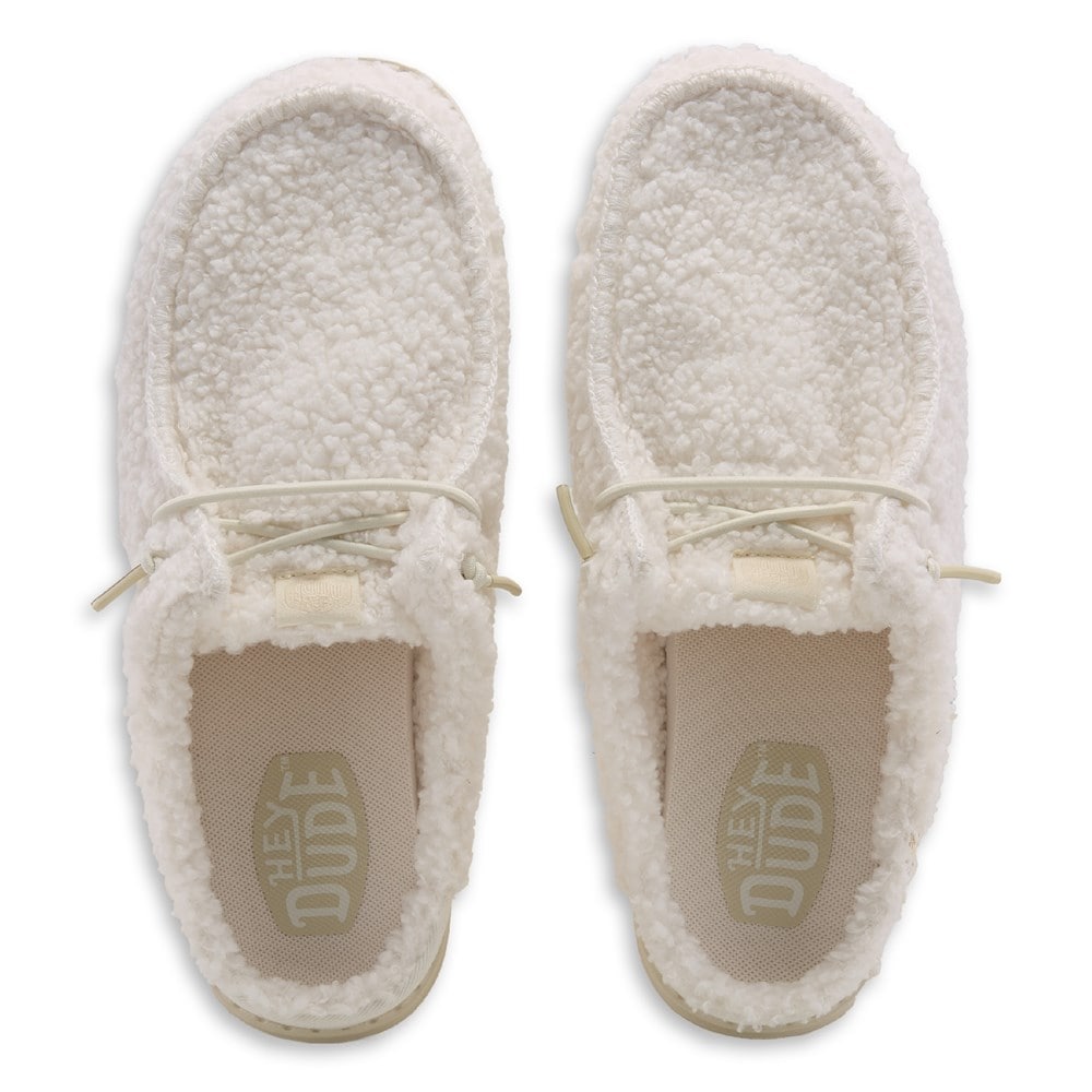 Fleece Lined Hey Dude Fluffy Shoes HEYDUDE Women's Wendy Slip