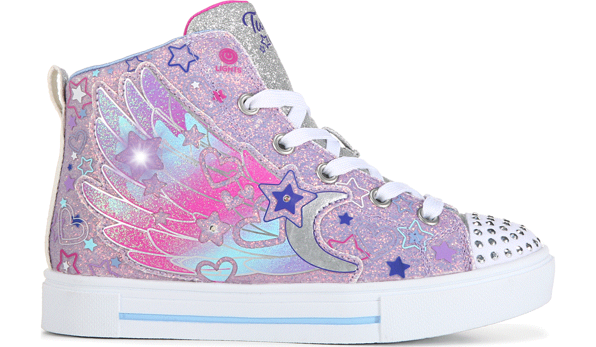Skechers Kids' Twinkle Sparks High Top Sneaker Toddler/Little Kid