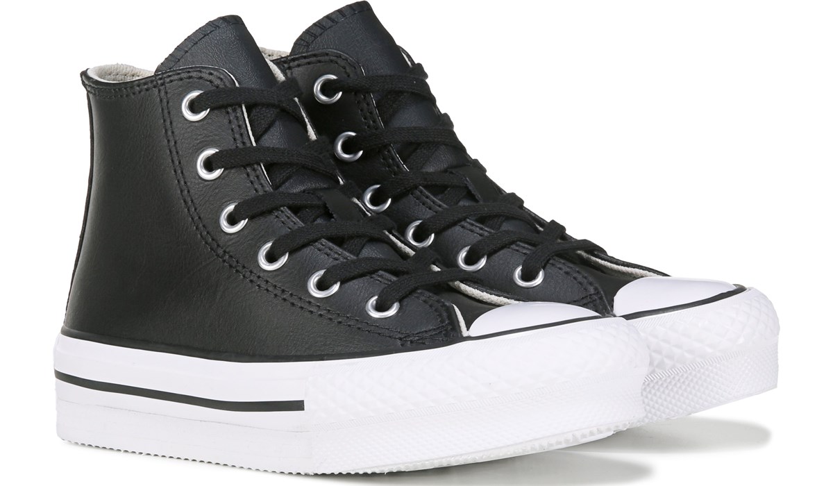 salaris Van streek kip Converse Kids' Chuck Taylor All Star Lift High Top Sneaker Little Kid |  Famous Footwear