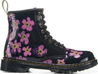 Girls pink sales doc martins