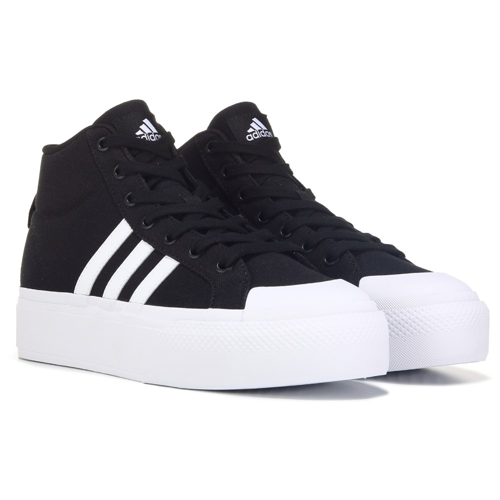 adidas, Shoes, Adidas Bravada Mid Top Sneaker