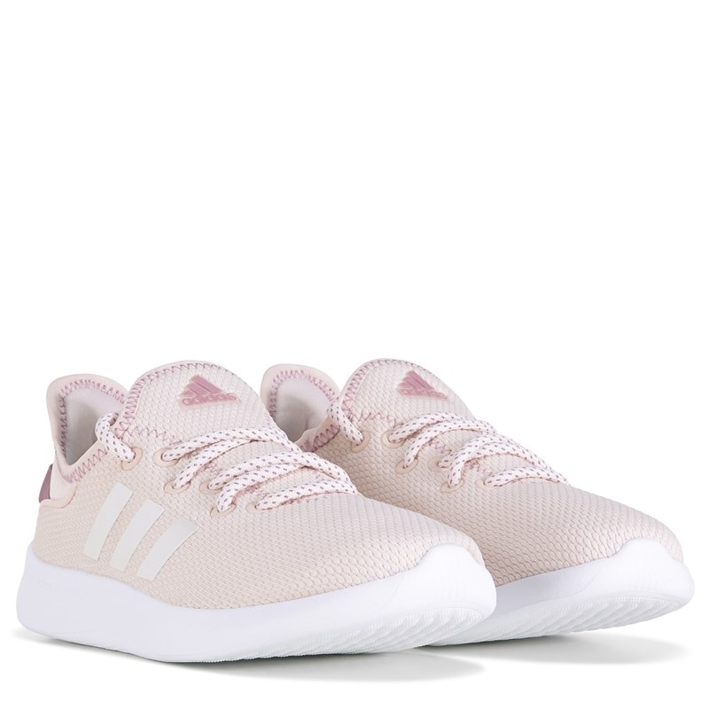 UPC 196465222665 product image for Adidas Kids' Cloudfoam Pure Spw Sneaker Little/Big Kid Shoes (Pink/Silver) - Siz | upcitemdb.com