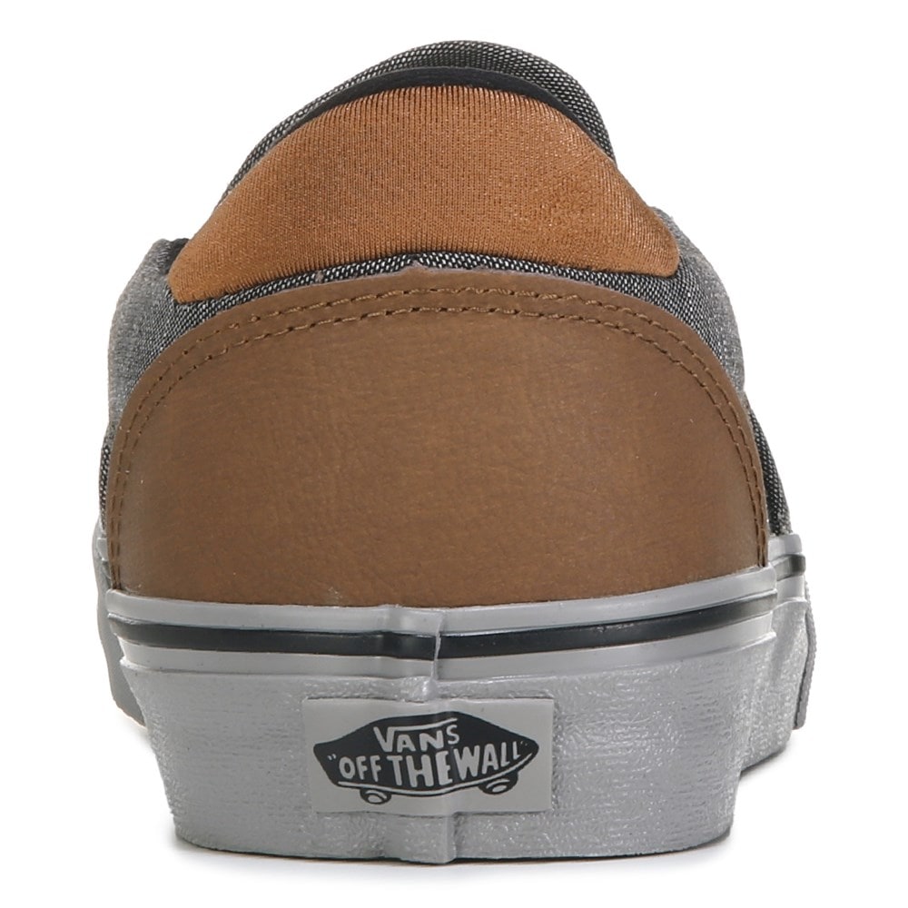 Vans Men's Asher Slip On Low Top Sneaker