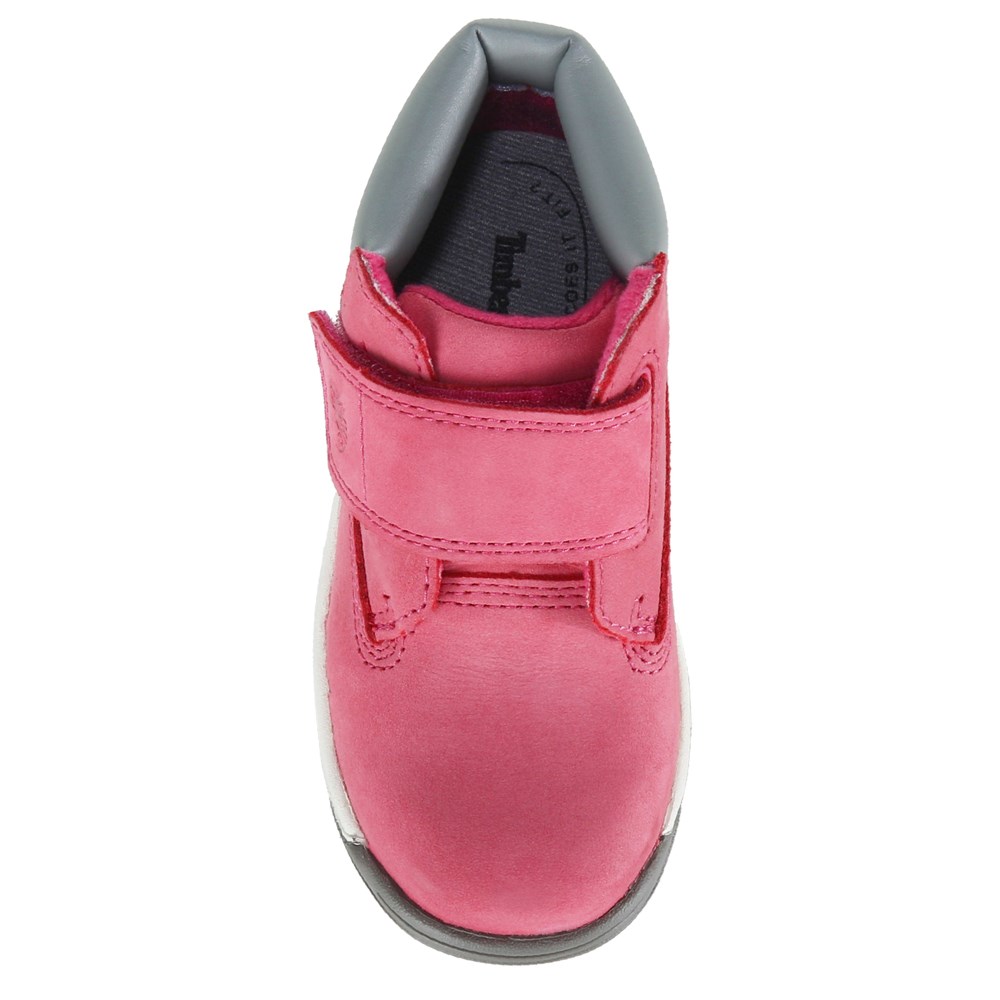 Pink timbs for toddlers on sale