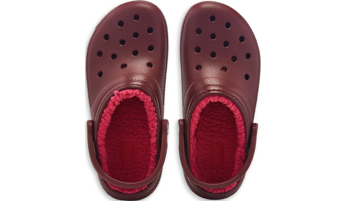 Red Fuzzy Crocs Shop Red Lined Crocs Store