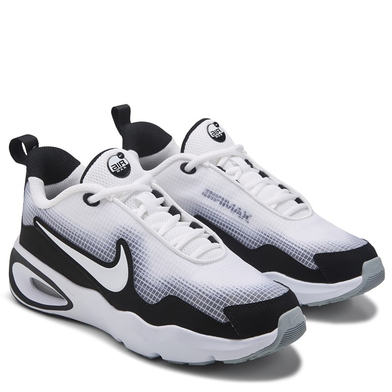 Nike Kids' Air Max Nova Sneaker Big Kid Shoes (White/Black) - Size 5.0 M