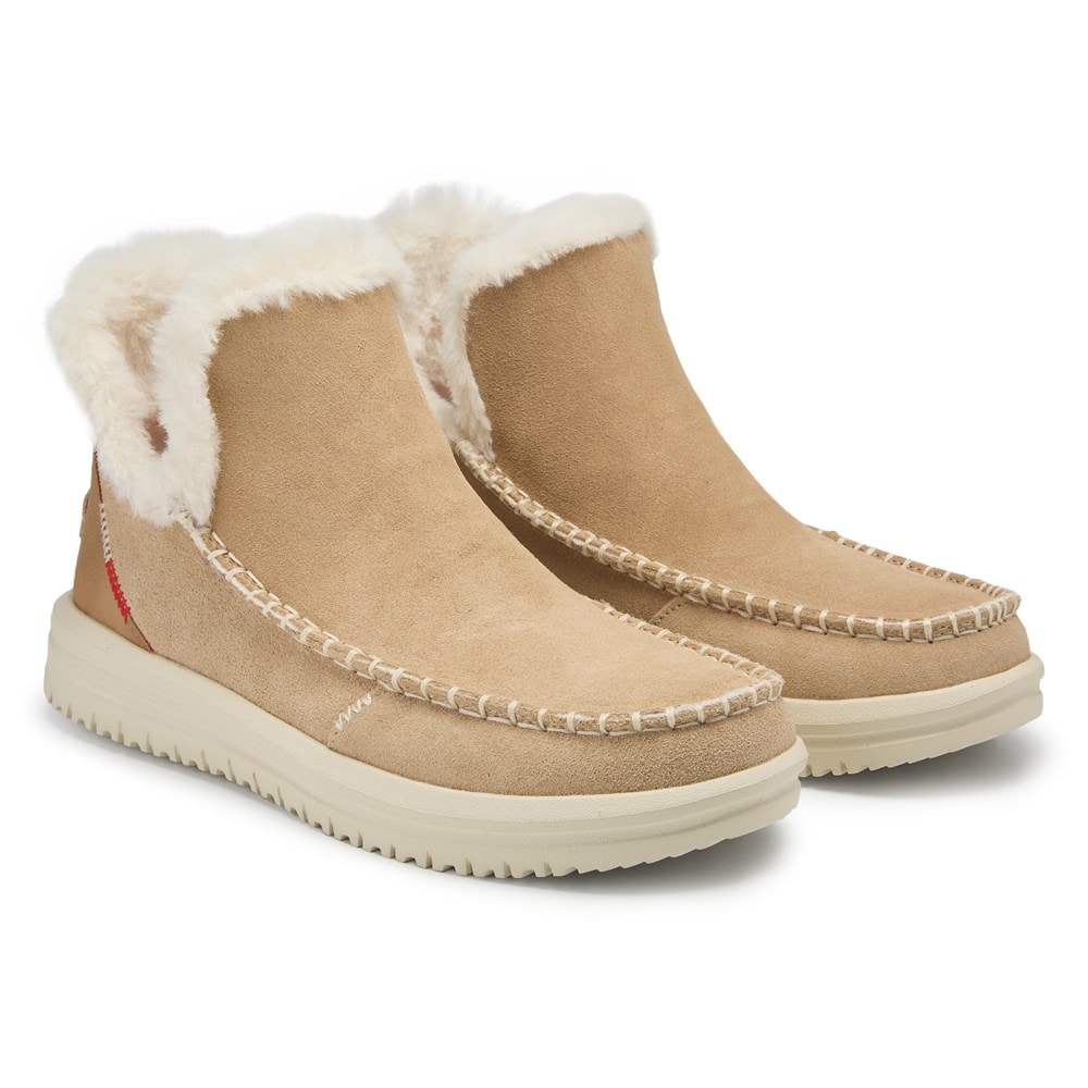 HEYDUDE Women's Camden Suede Boot Famous Footwear