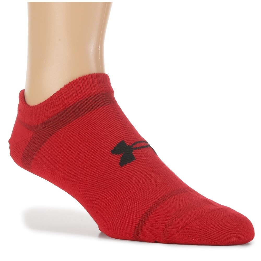 Red under armour socks shop