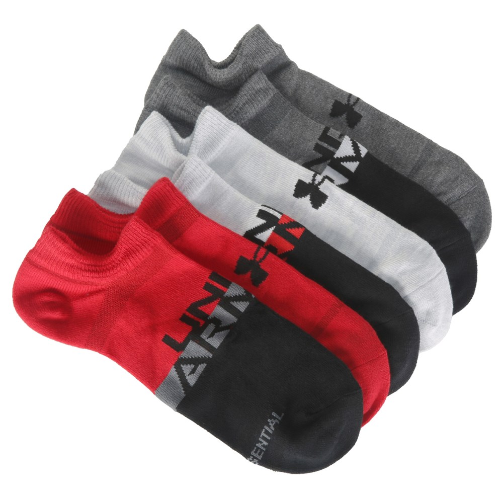 Red under armour socks shop
