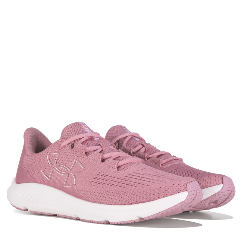 Under Armour Women's Pursuit Running Shoes (Pink/White) - Size 6.5 M