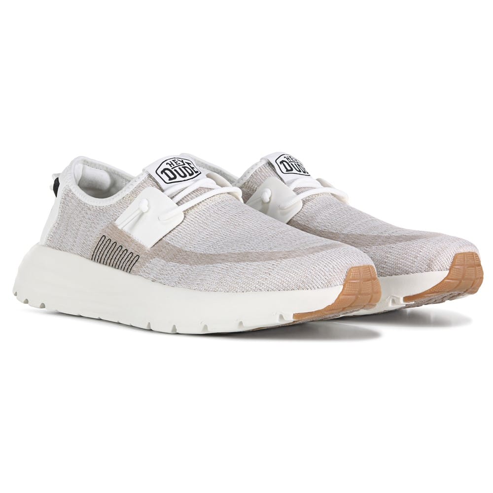 hey dude sirocco mens size 8 shoes gray slip on comfort sneakers Amazon.com | HEYDUDE Men main image 4