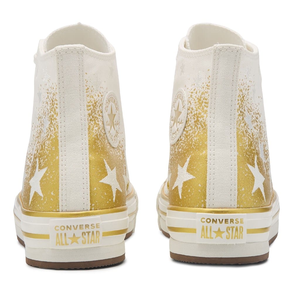 white and gold womens converse