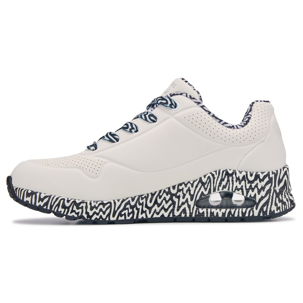 Skechers Women's Jen Stark Street Uno Mini Drip Sneaker