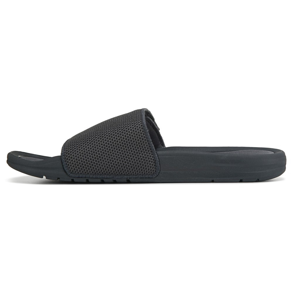 HEYDUDE Men's Phoenix Basic Knit Slide Sandal