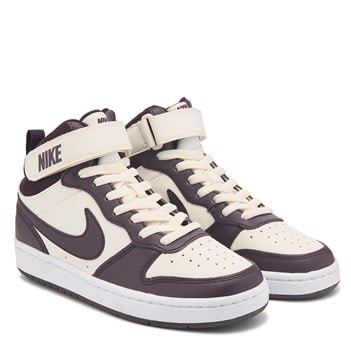 【NIKE】☆お洒落スニーカー☆Nike Court e 2 Mid High Top Nike Kids' Court Borough Mid 2 High Top Sneaker Big Kid