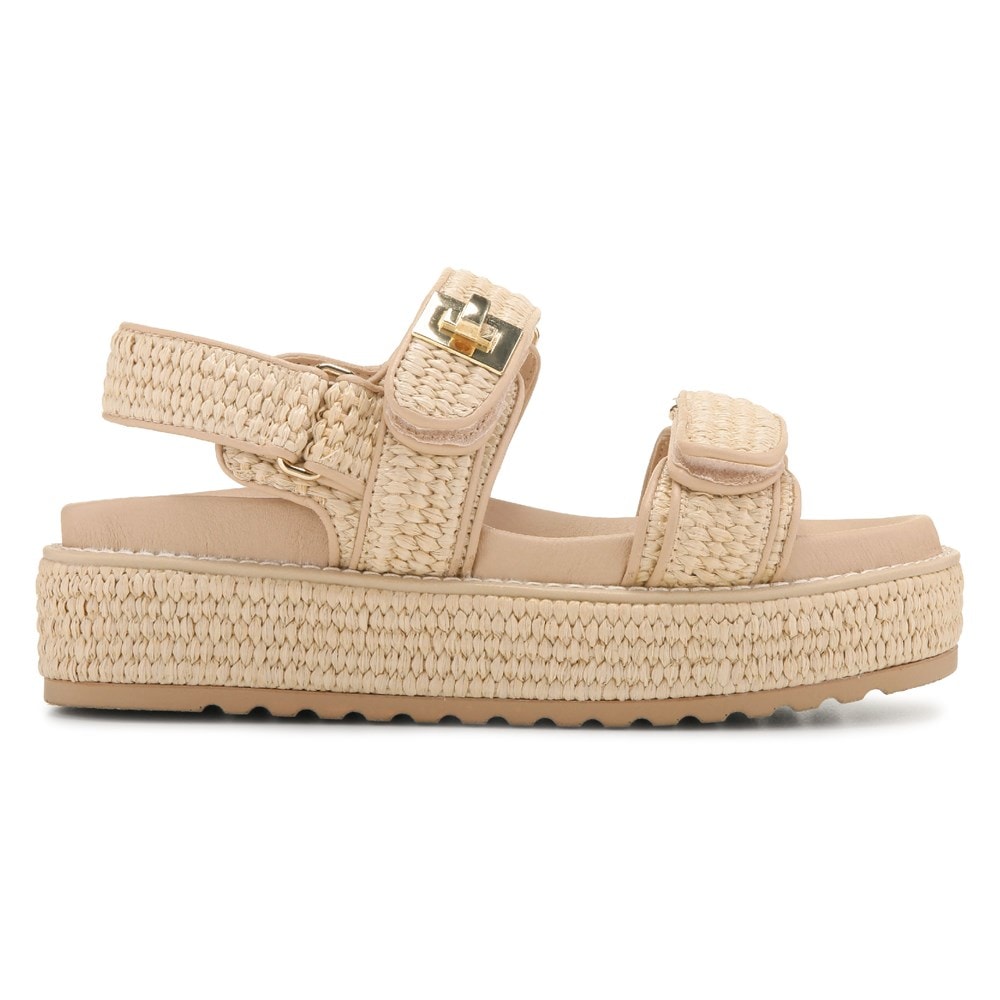 厚底★Steve Madden★ビッグシュモナ プラットフォームサンダル Steve Madden Women's Bigmona Platform Sandal | Famous Footwear
