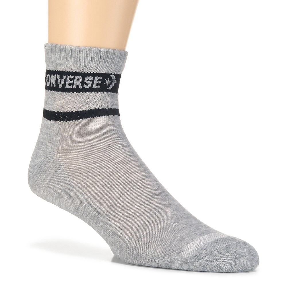 Converse Men\'s 3 Pack Quarter Socks | Famous Footwear