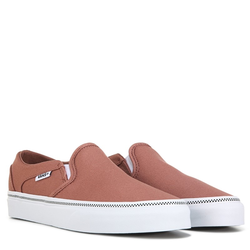 Vans Women's Asher Slip On Sneakers (Nightrose) - Size 5.0 M