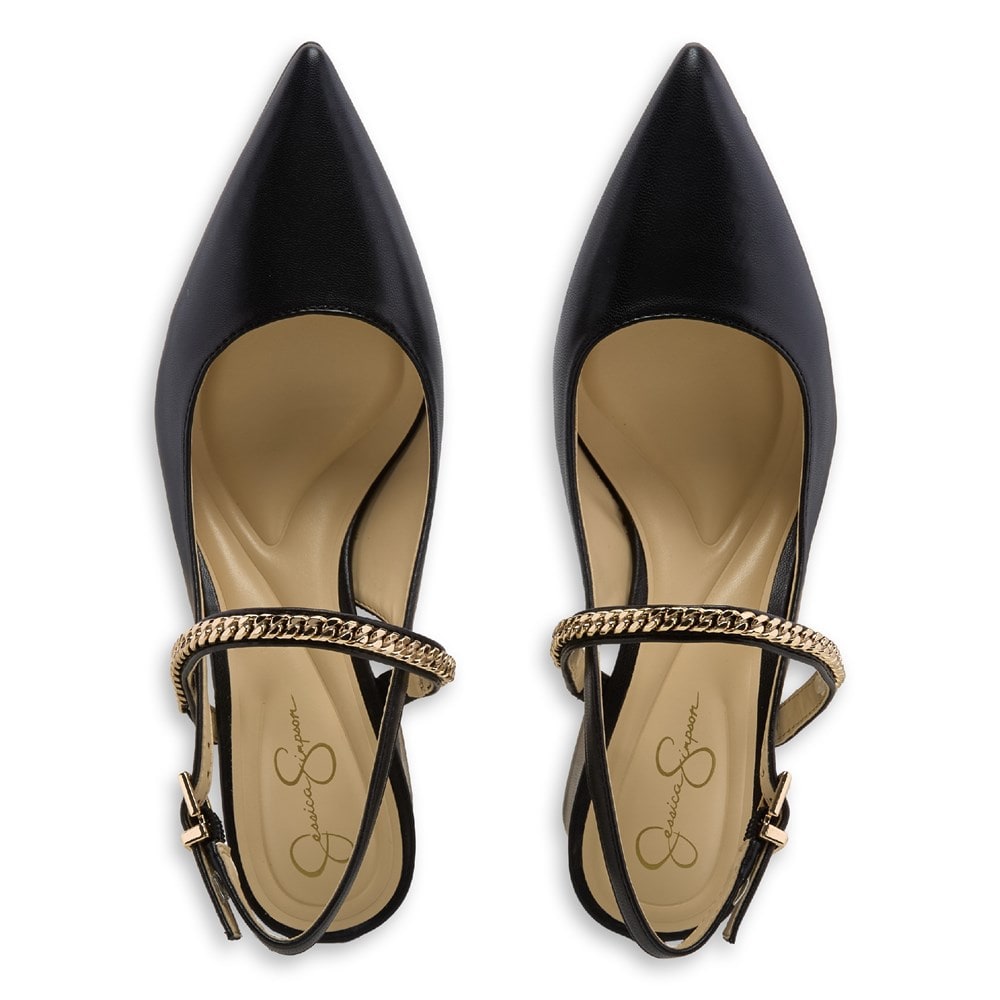 Jessica Simpson Women's Somaliah Slingback Heel Famous Footwear