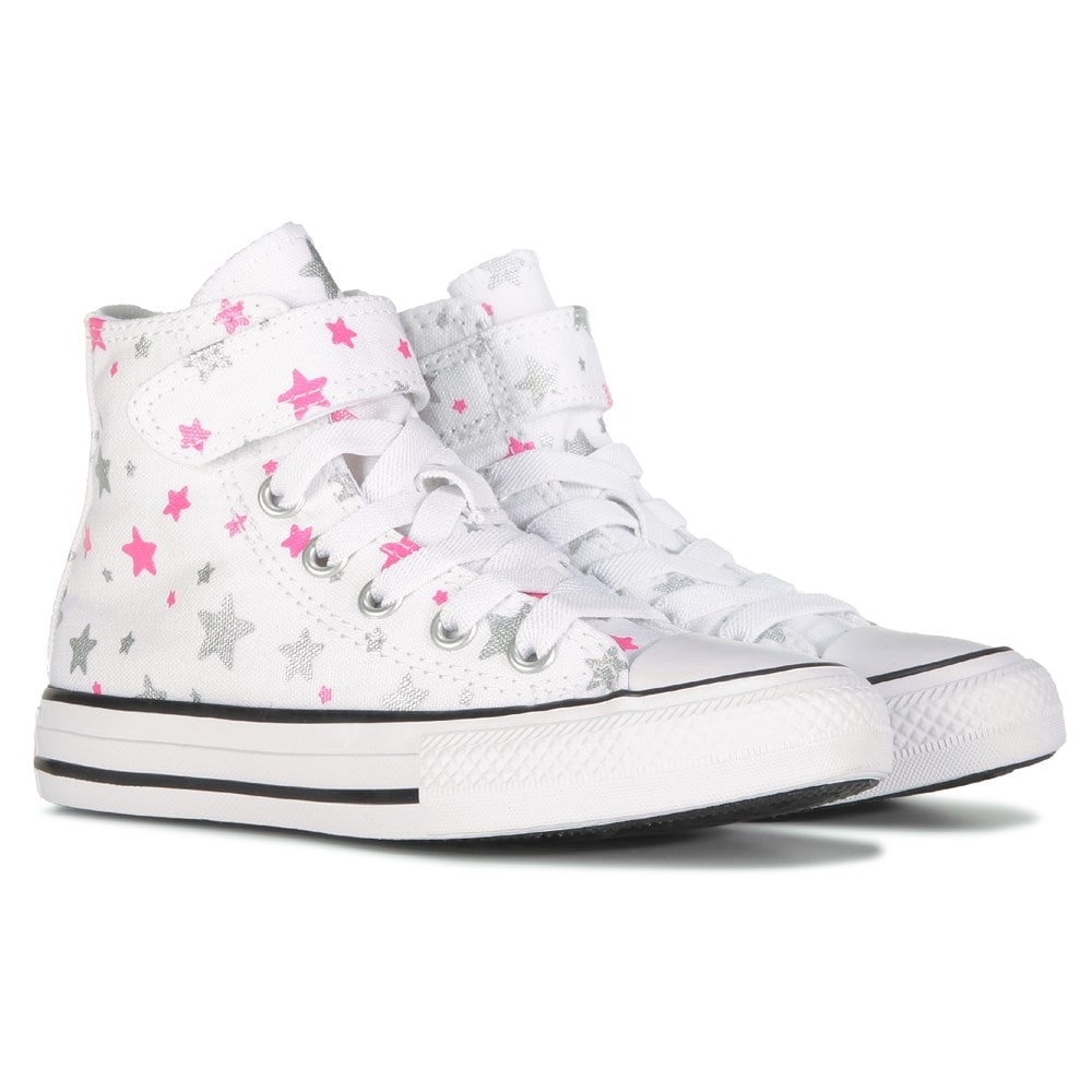 Converse Kids\' Chuck Taylor All Star 1V High Top Sneaker Little Kid |  Famous Footwear