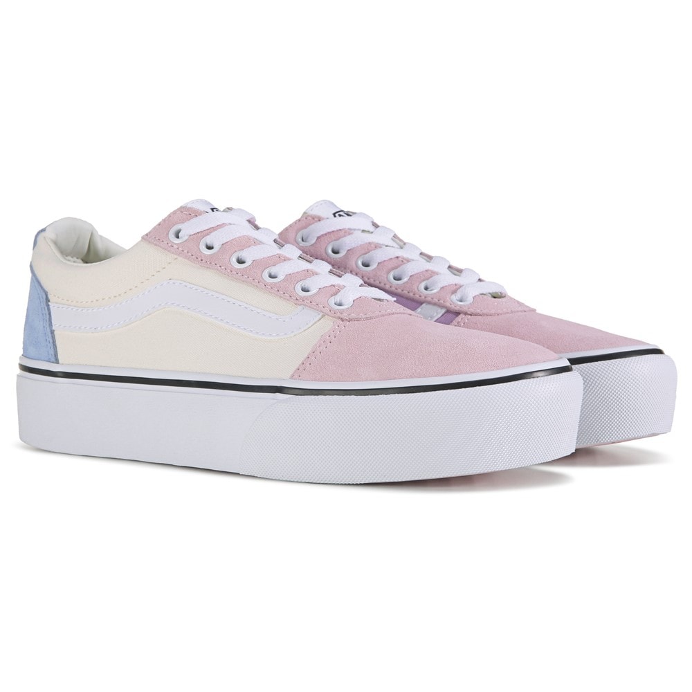 Vans Women\'s Ward Low Top Platform Sneaker | Famous Footwear