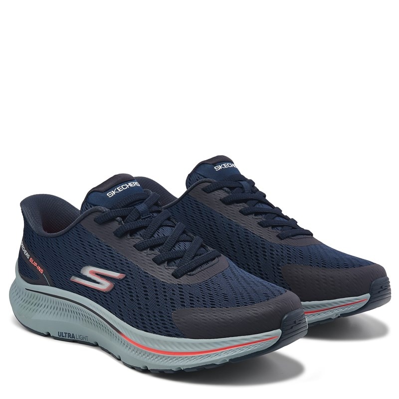 Skechers Men's Slip-Ins Go Run Consistent 2.0 Sneakers (Navy/Red) - Size 10.0 2W