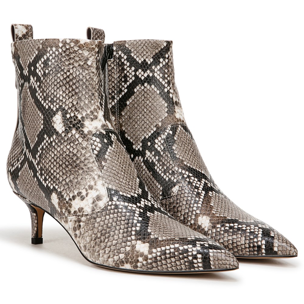 kitten heel booties