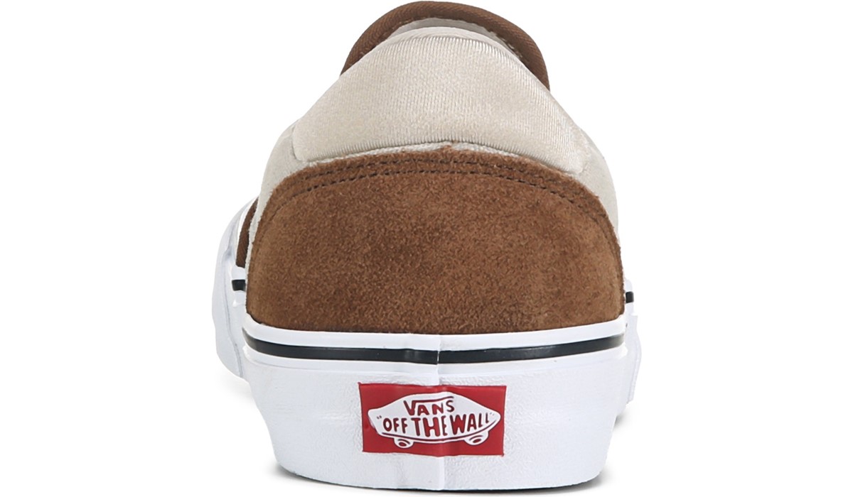 Vans Men s Asher Slip On Low Top Sneaker Famous Footwear
