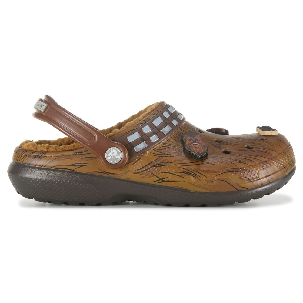 Brown Croc Clogs With Charms 