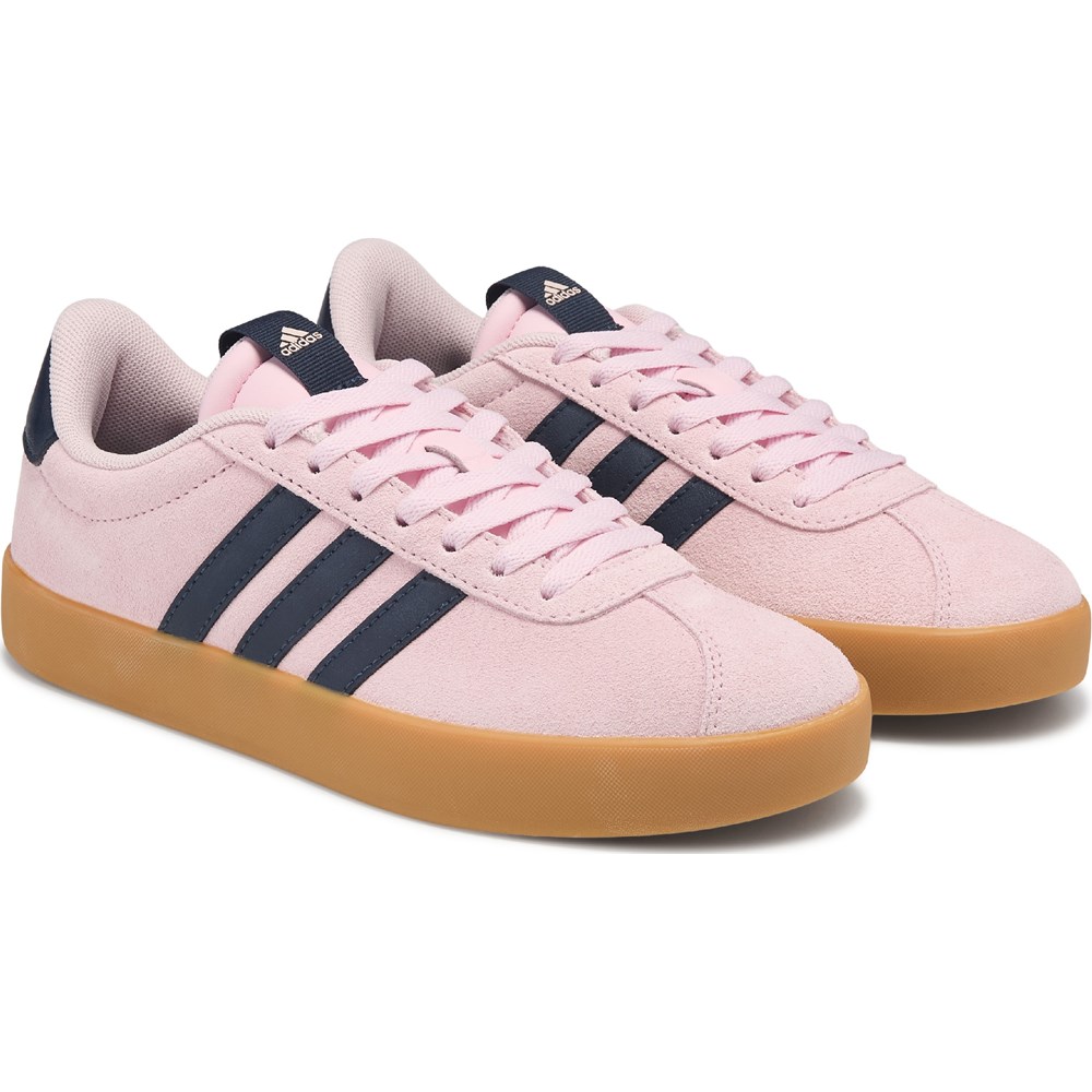 [ADIDAS]★VL Court 3.0 Sneaker - Women's★White/pink Amazon.com | adidas Women's VL 3.0 Sneaker, White/Court