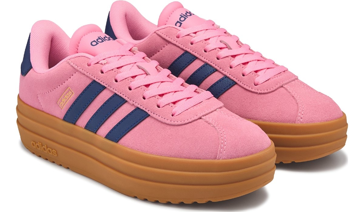 adidas Women's VL Court Bold Platform Sneaker, Sneakers and Athletic Shoes, Famous Footwear