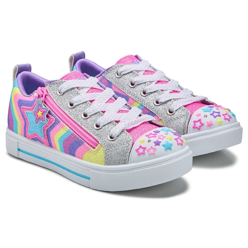 Skechers Kids' Twinkle Sparks Light Up Sneaker Little/Big