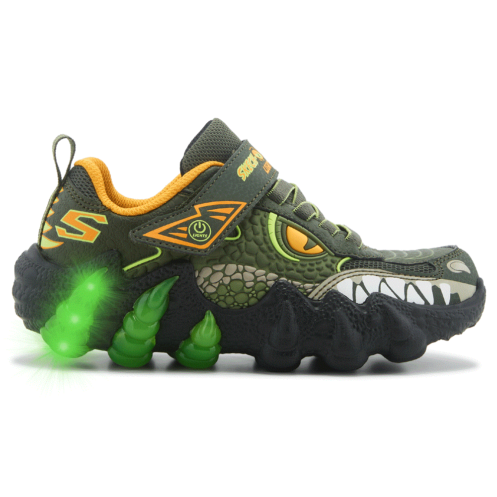 ゆーざーずぎゃらりー Skechers Kids' Skech-O-Saurus 2.0 Light Up Sneaker Little