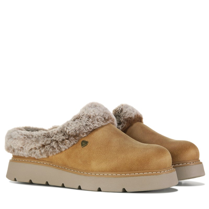 Skechers Women's Bobs Keepsakes Lite Vegan Slipper Shoes (Chestnut) - Size 6.0 M