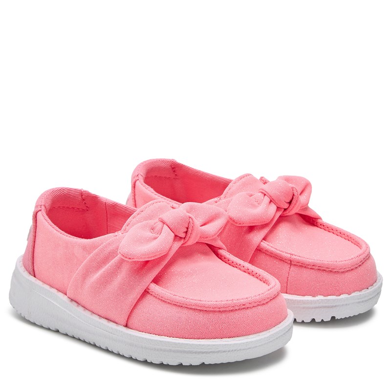 Heydude Kids' Wendy Slip On Shoe Toddler Shoes (Pink) - Size 8.0 M