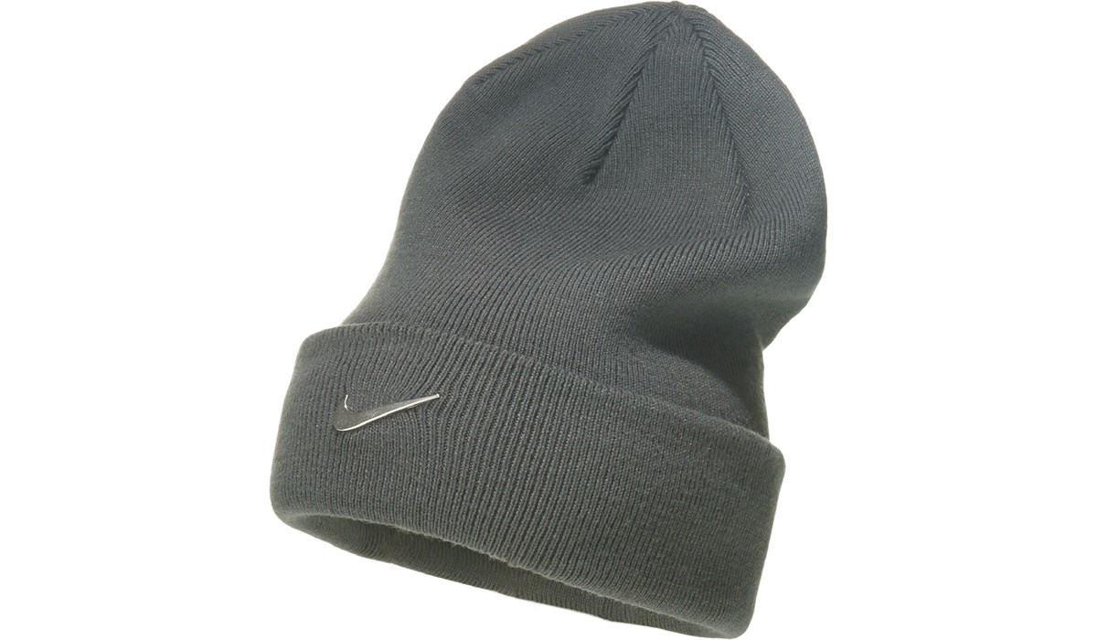 Nike metal swoosh beanie deals