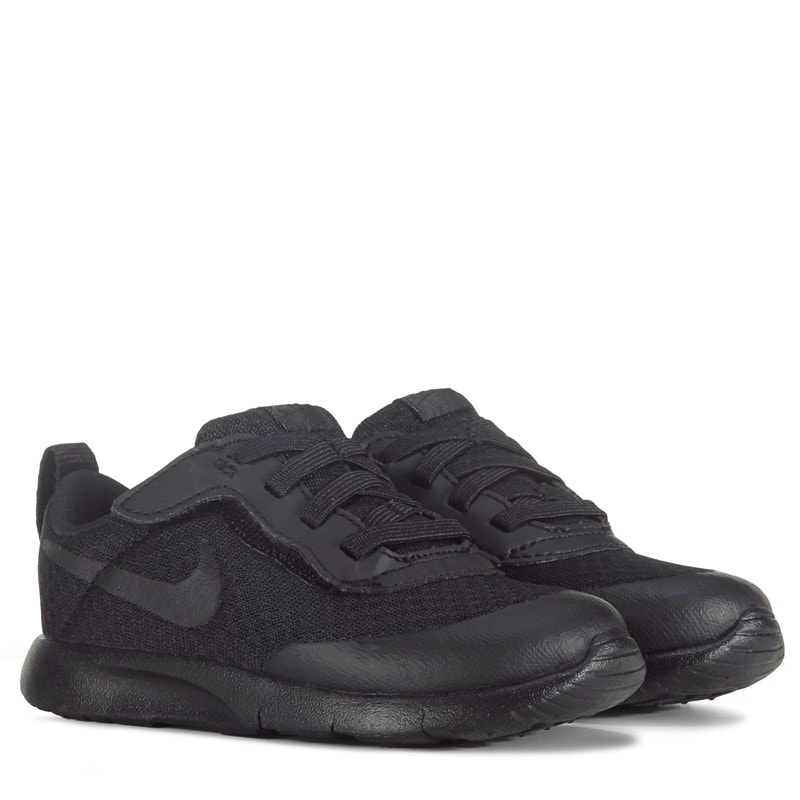 Nike Kids' Tanjun Ez Slip On Sneaker Toddler Shoes (Black/Anthracite) - Size 8.0 M