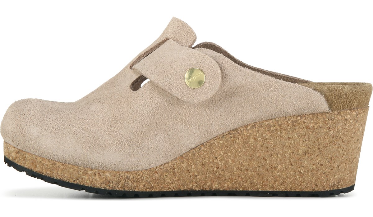 Birkenstock Women s Fanny Wedge Clog by Papillio Famous Footwear