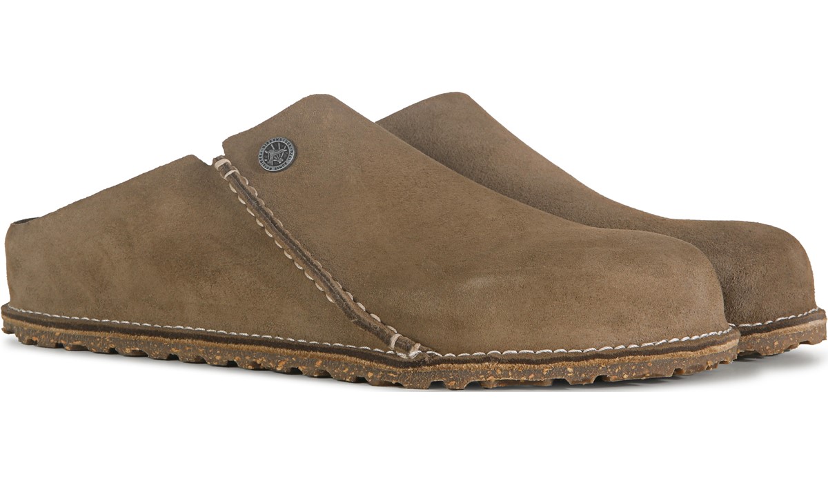 Birkenstock Men s Zermatt 365 Suede Clog Famous Footwear