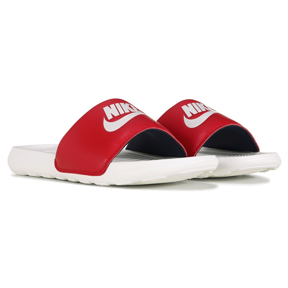 Men's Nike Victori One Slide White/University Red-Royal (CN9675 104) - 10 