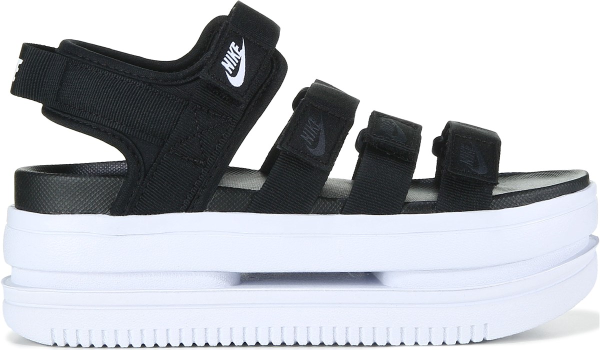 NIKE★WMNS ICON CLASSIC★厚底★BLACK/BLACK/BLACK Nike Icon Classic Platform Sandal (Women) | Nordstrom
