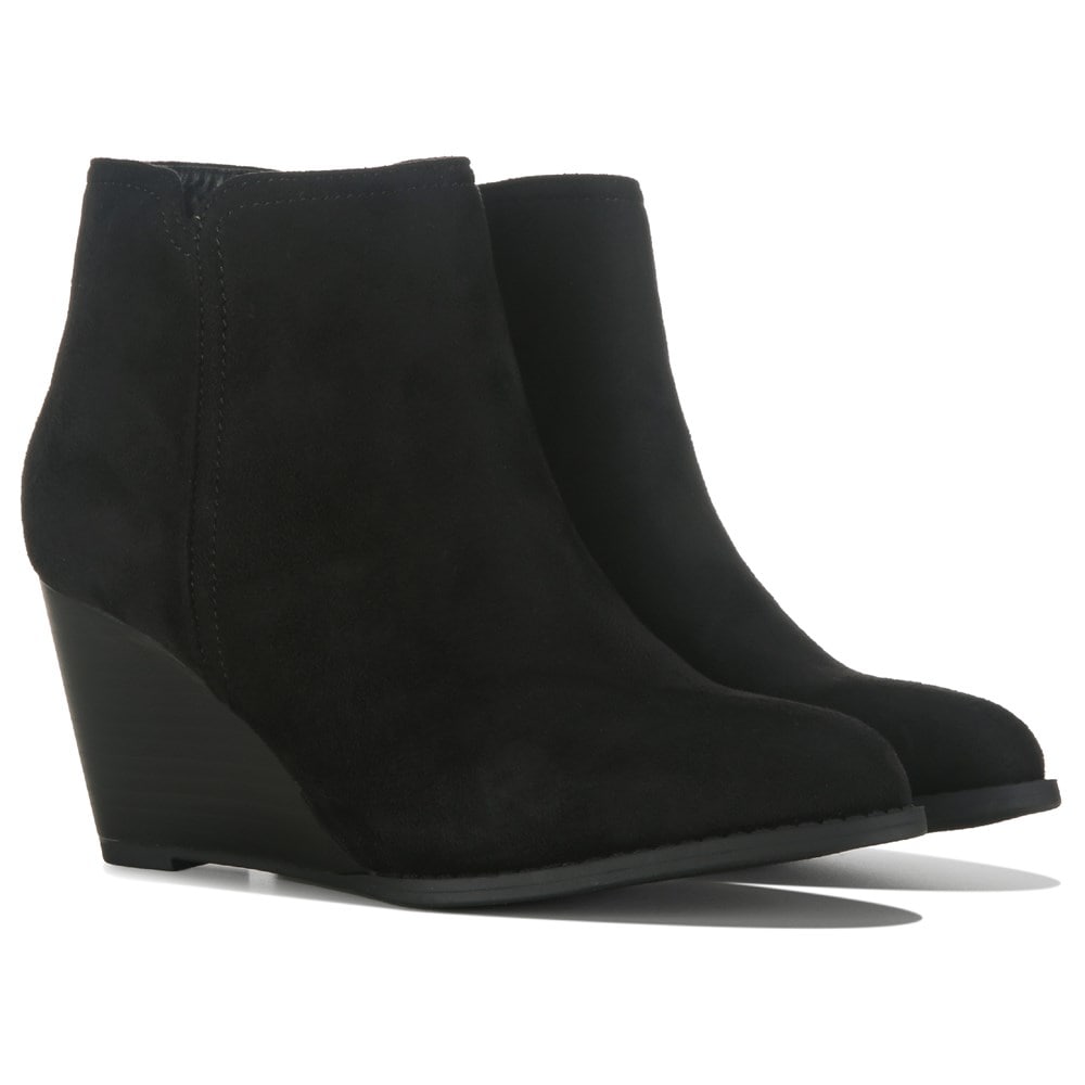 Ladies wedge booties hot sale