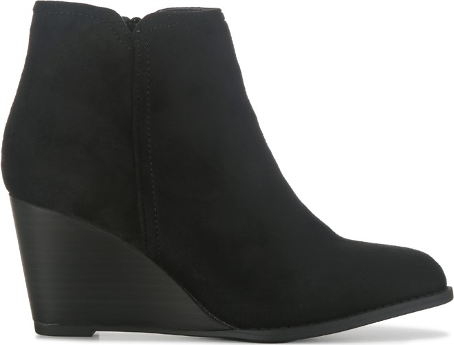 Famous footwear wedge booties clearance